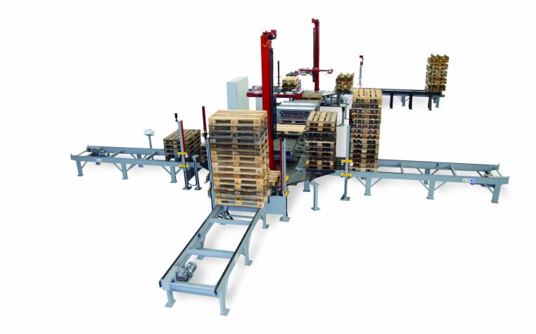 Automatic pallet sorting line mod. SSL 2012